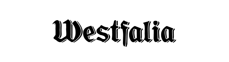 Westfalia  Descarca Fonturi Gratis
