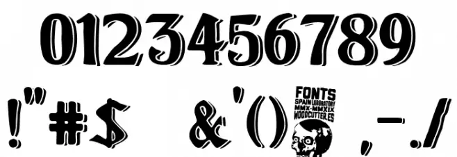 Westfalia Font OTHER CHARS