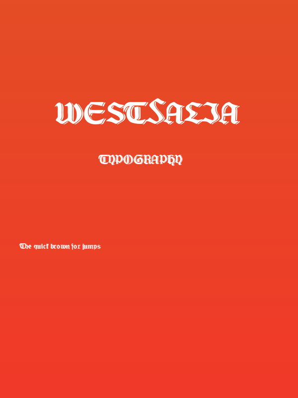 Westfalia Poster