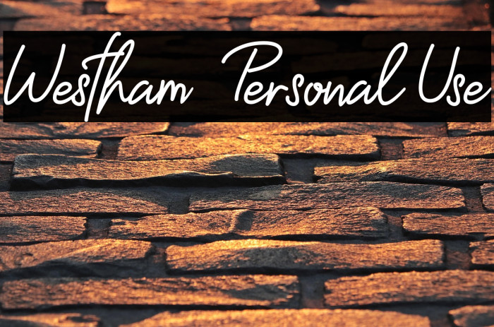 Westham - Personal Use Example 1