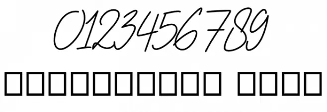 Westhamp Font OTHER CHARS