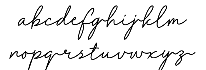 Westhamp Font LOWERCASE