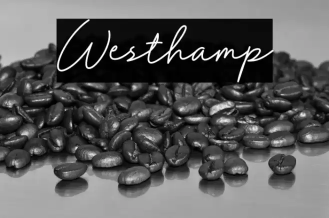 Westhamp Font examples