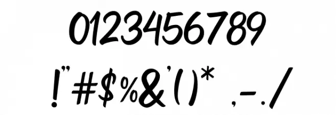 Westhouse Font OTHER CHARS