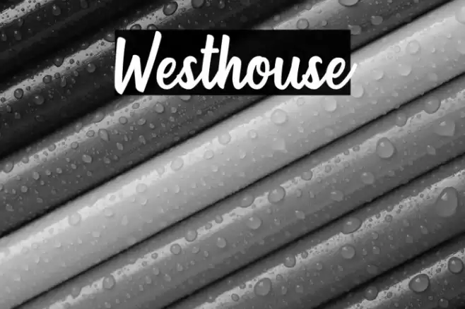 Westhouse Font examples