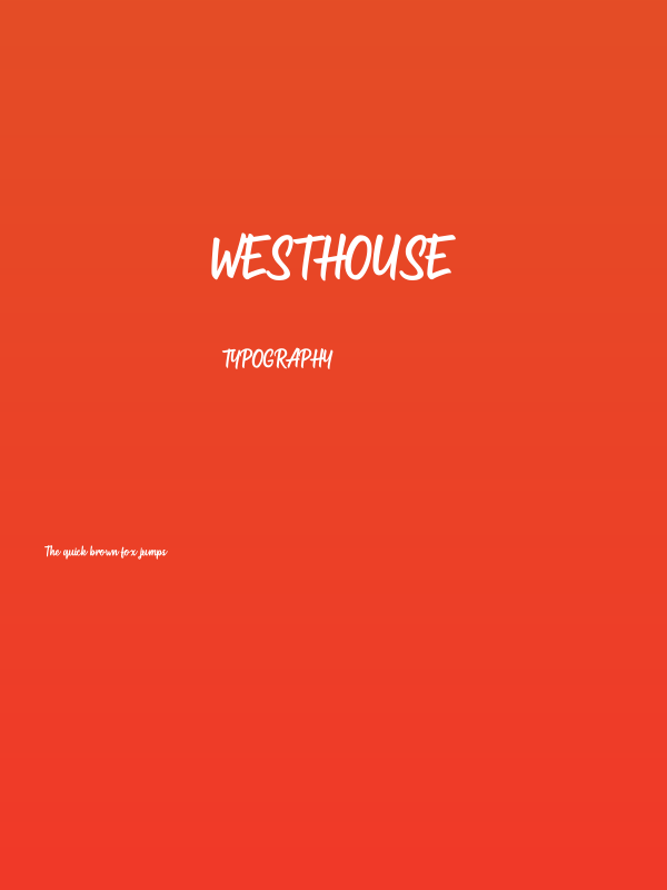 Westhouse Poster