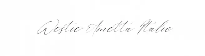 Westie Ametta Italic  フリーフォントのダウンロード