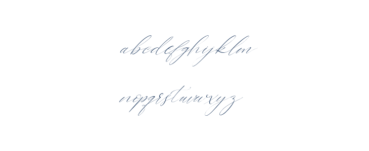 Westie Ametta Italic Lowercase