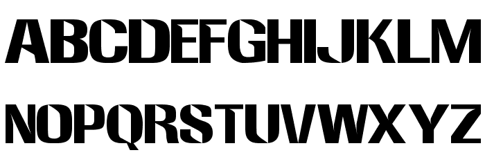 Westinghouse Regular Font LOWERCASE