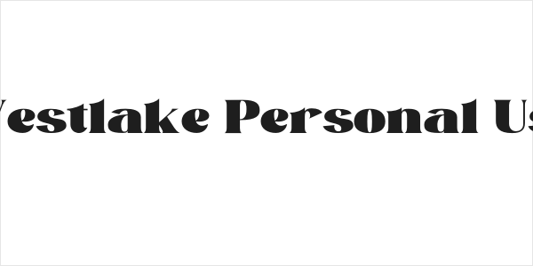 Westlake Personal Use Logo