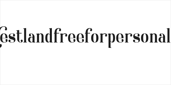 Westlandfreeforpersonaluse Logo