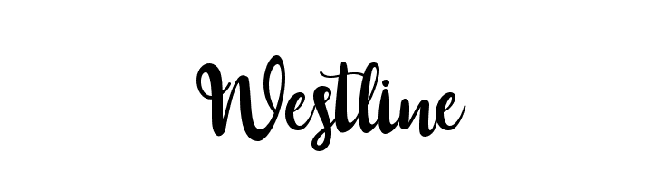 Westline  フリーフォントのダウンロード