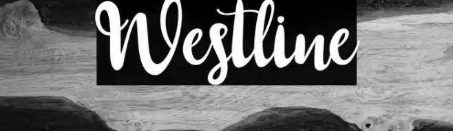 Westline Font examples