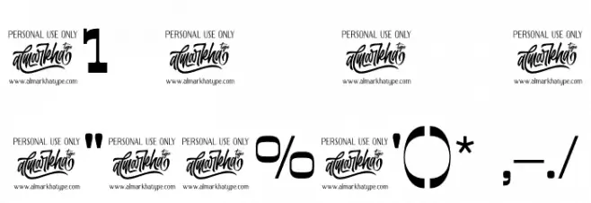 Westman Font OTHER CHARS