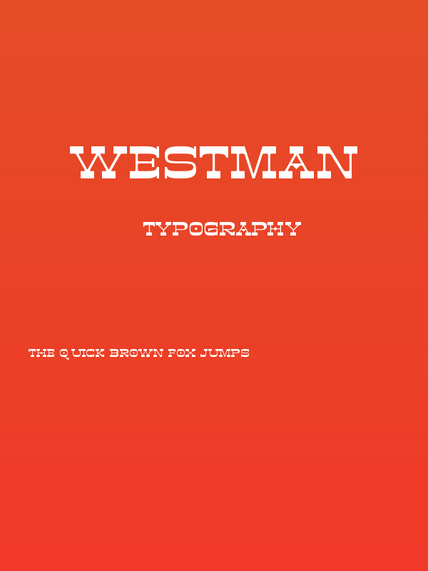 Westman Poster