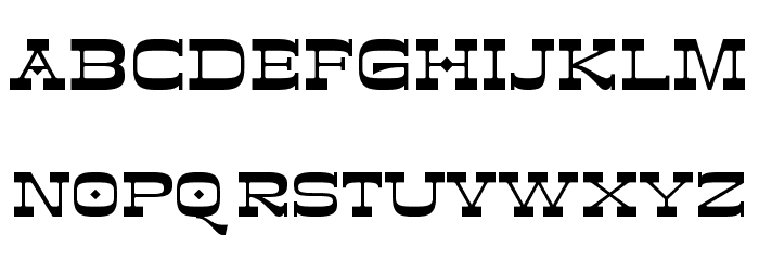 Westman Font LOWERCASE