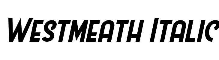 Westmeath Italic  les polices de caractères gratuit tlcharger