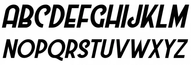 Westmeath Italic Font UPPERCASE