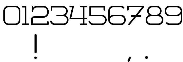 Weston-Light-Free Font OTHER CHARS
