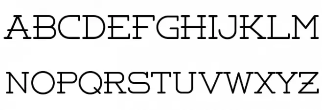 Weston-Light-Free 字体 大写