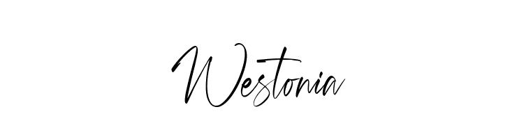 Westonia  font caratteri gratis