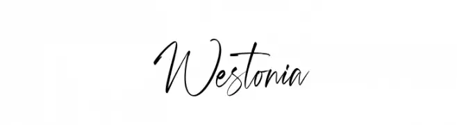 Westonia  Frei Schriftart Herunterladen