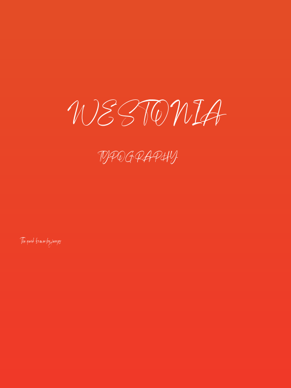 Westonia Poster