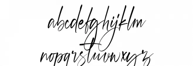 Westonia Caratteri MINUSCOLO