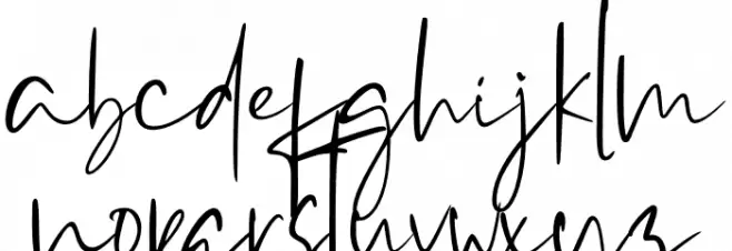 Westony خط أحرف صغيرة