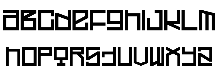 Westrider 2057:FreehandProfit フォント 小文字