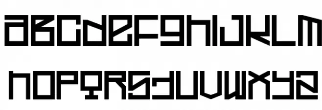 Westrider 2057:FreehandProfit 字体 小写