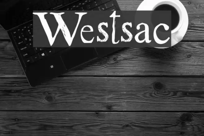 Westsac Font examples