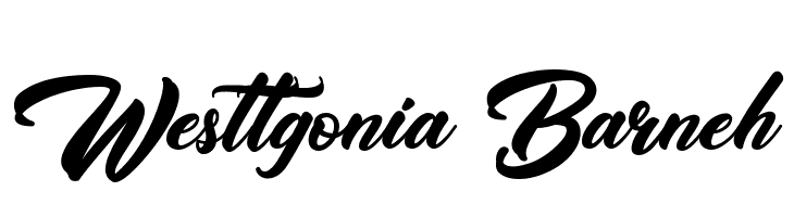 Westtgonia Barneh Font