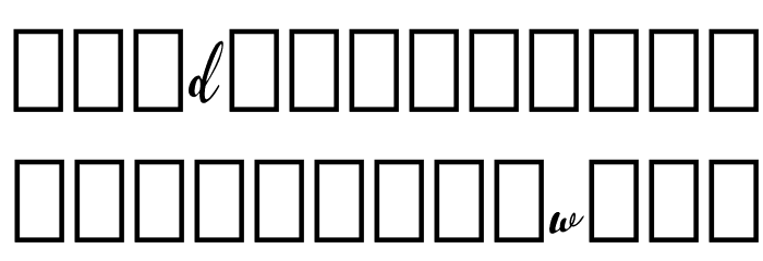 Westyler Demo Font LOWERCASE