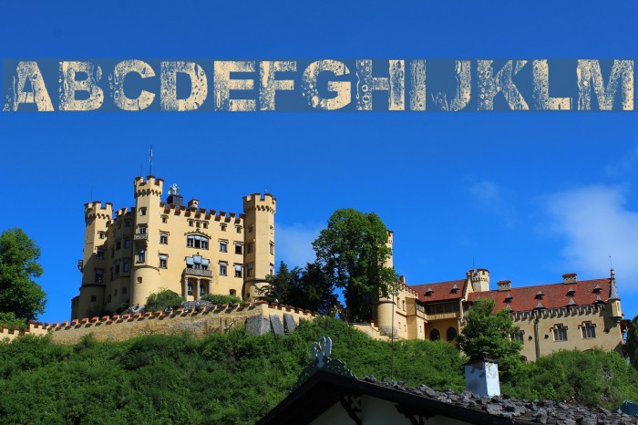 Wet Arial Black Example 2