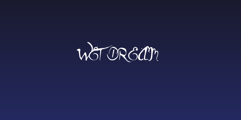 Wet Dream Social Header