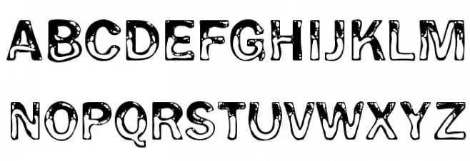 Wet Pet Schriftart Groß