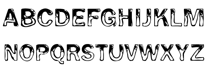 Wet Pet Font LOWERCASE