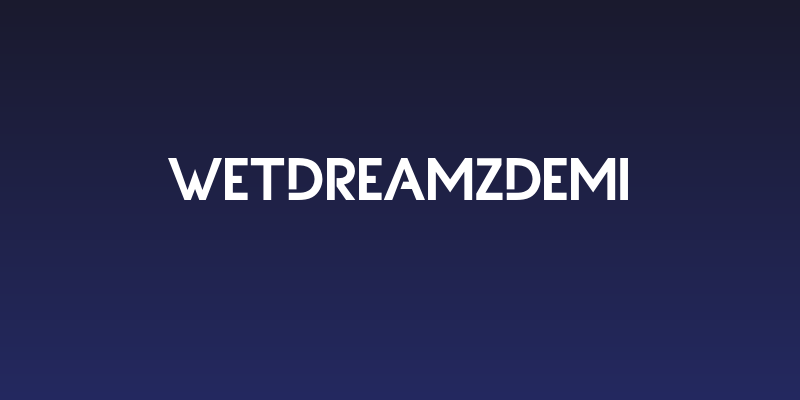 WetDreamzDemi Social Header