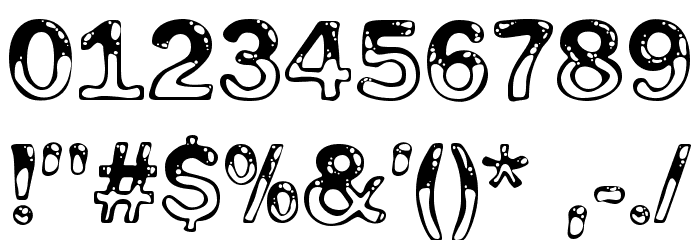 WetPet-Regular Font OTHER CHARS