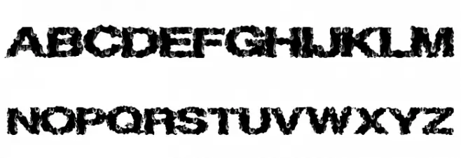 WetRazors Schriftart Groß
