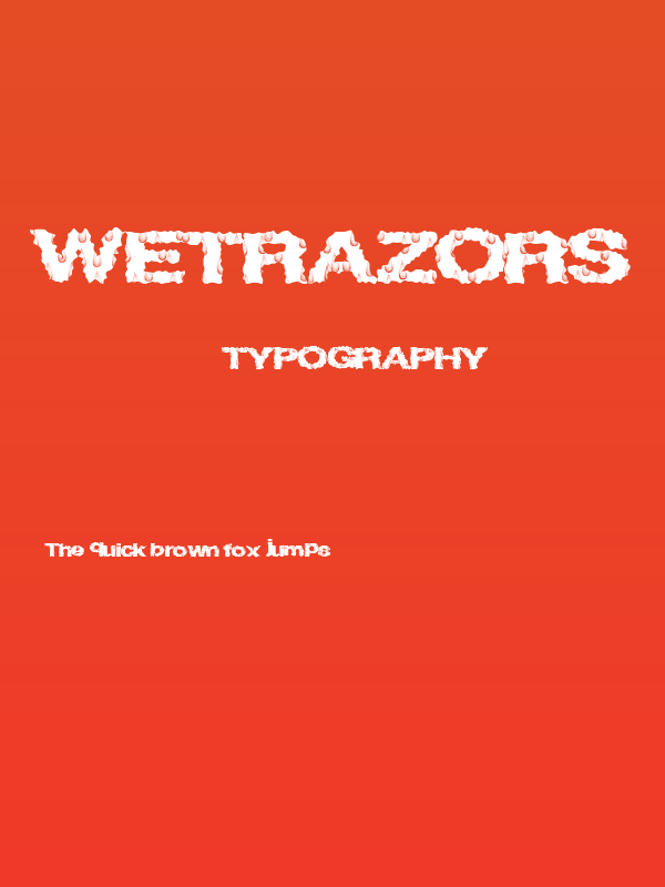 WetRazors Poster