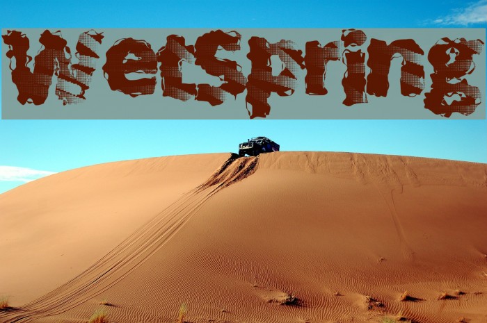 WetSpring Font examples