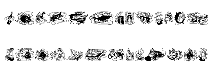 WetWorld Font LOWERCASE