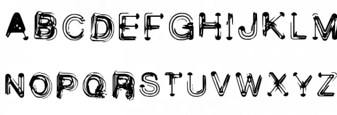 Wetbrush_demo Regular Schriftart Groß