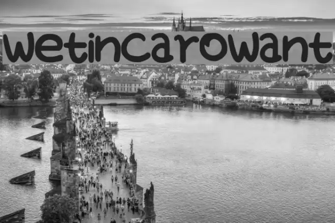 WetinCaroWant Font examples