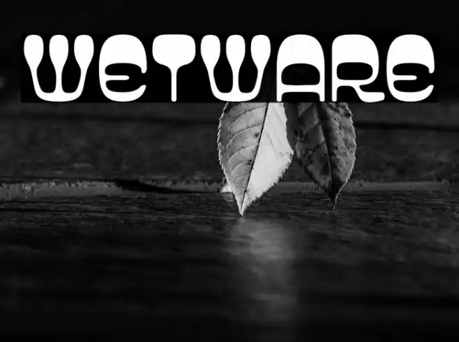 Wetware Font examples