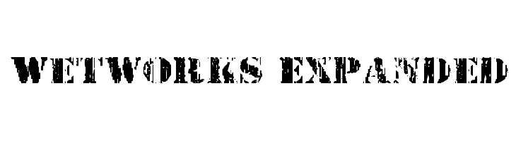 Wetworks Expanded  baixar fontes gratis