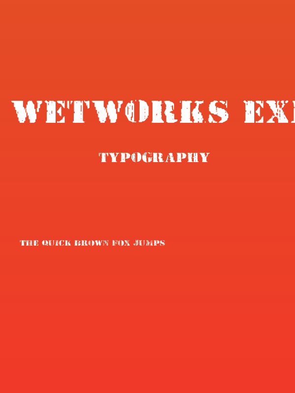 Wetworks Expanded Poster