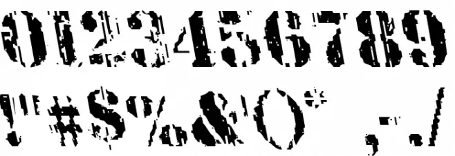 Wetworks Leftalic Font OTHER CHARS